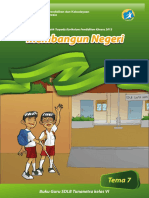 Tema 7 Buku - Guru Kelas 6 Membangun-Negeri