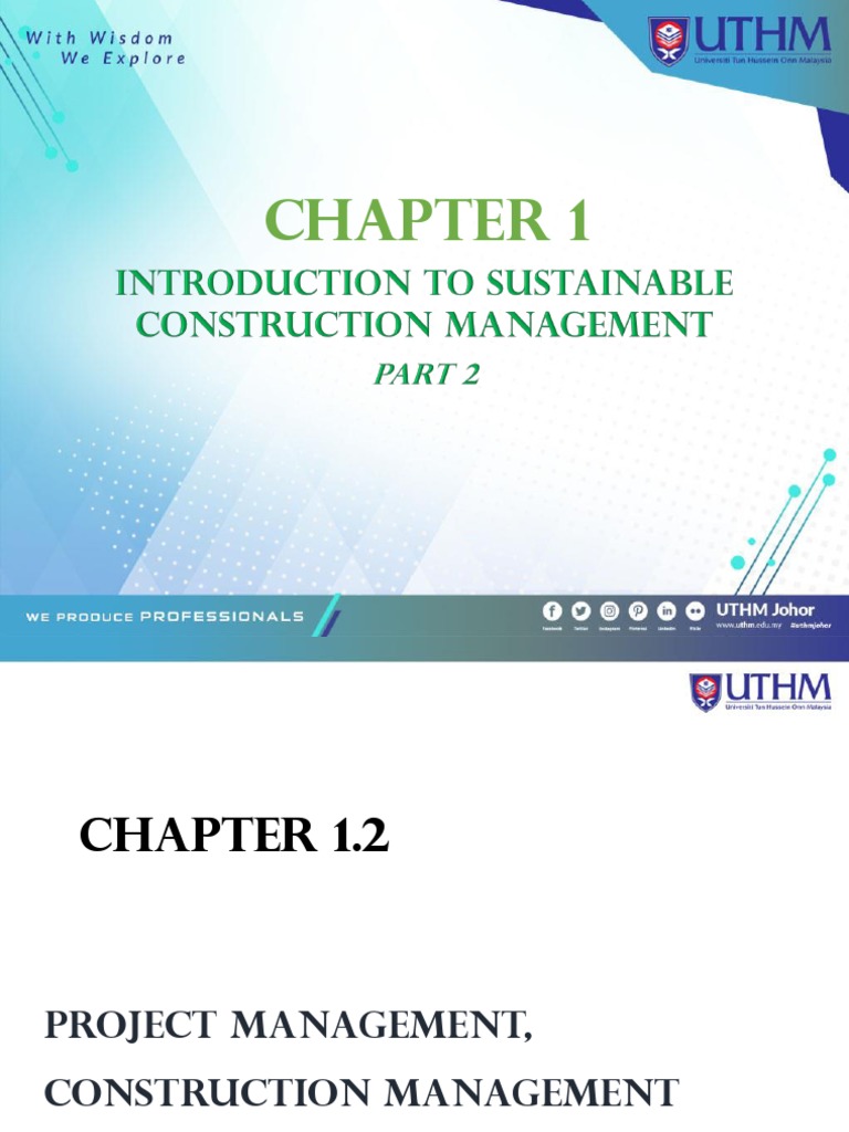 Project Management and Construction Overview | PDF | Leadership ...