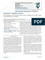 The Training of Health Students During The COVID-19 Pandemic: Changing Scenarios