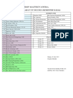 Jadwal Projek Profil Pancasila Sem - Gasal TP.2223 Rev1