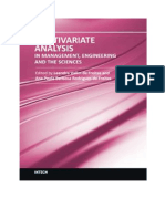 Multivariate Analysis in Management, Engineering and The Sciences Freitas L.V. De, Freitas A.P.B. R. De, 2013