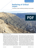 Condition Monitoring of Critical Mining Conveyors