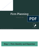 Module 4a Firm Planning