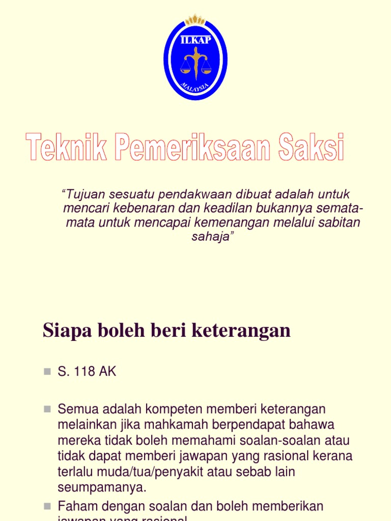Saksi korupsi sedang memberikan keterangan di ruang pemeriksaan
