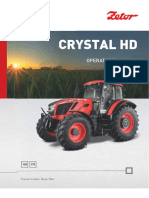 Zetor Crystal 150 170 Tractor Operator Manual PDF