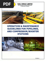 Operation and Maintenance Guidelines For PL and Compressor Booster Stations