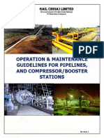 Operation and Maintenance Guidelines For PL and Compressor Booster Stations