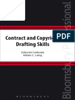 Contract and Copyright Drafting Skills (Deborah Fosbrook, Adrian C. Laing)