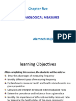 Epi L5 EpidemiologIical Measures