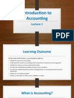 L1-Introduction To Accounting