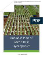 Business Plan of Green Bliss Hydroponics