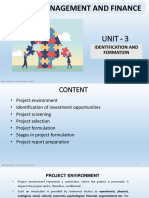 Unit 3 Project Environment Identificaiton and Formation