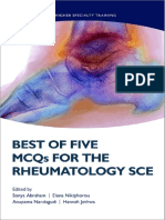 Best of Five MCQs For The Rheumatology SCE