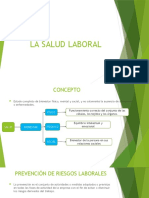 La Salud Laboral