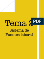 Tema 2 - Sistema de Fuentes Laboral