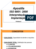 Apostila Interpretacao e Implantacao ISO 9001