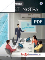 Sample PDF of STD 11th Secretarial Practice Smart Notes Book Commerce Maharashtra Board