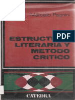 Marcello Pagnini - Estructura Literaria y Método Crítico (Edit. Cátedra) (By Thecastleofdreams)