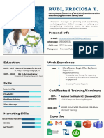 Formal Resume