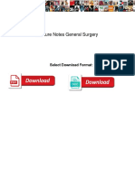 Lecture Notes General Surgery