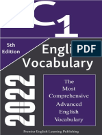 English C1 Vocabulary 2022