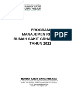 Program Manrisk Rs Tahun 2022