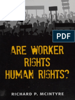 Are Worker Rights Human Rights (Richard P. McIntyre)