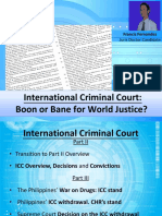 ICC - Boon or Bane for World Justice