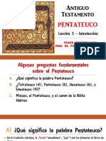 3 Pentateuco - Introducción