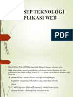 KONSEP TEGNOLOGI WEB