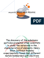 Atomic Mass and Atomic Number