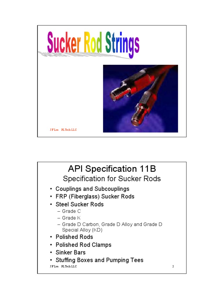 106.11 - Sucker Rods | PDF | Steel | Iron
