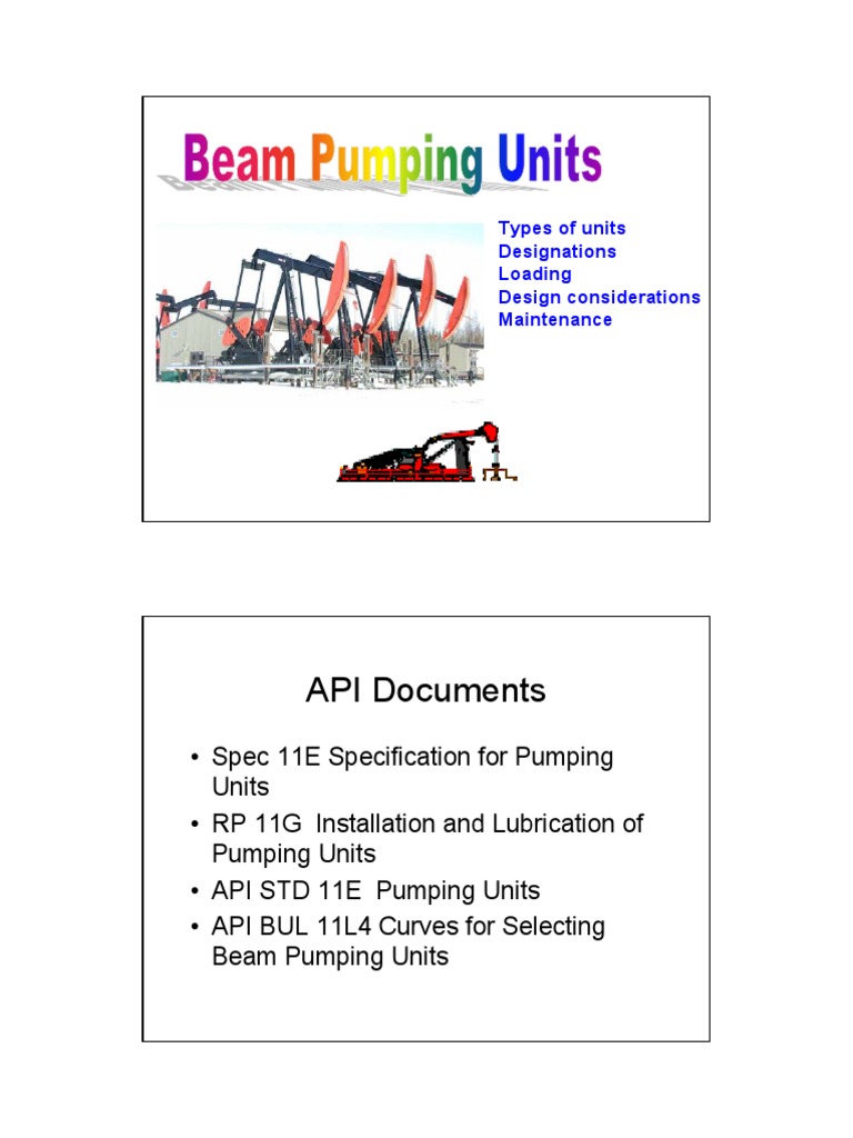Comprehensive Guide to Pumping Units | PDF | Pump | Bearing (Mechanical)