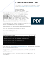 Activar Windows 10 Sin Licencia Desde CMD
