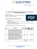 Informe 2. Flotadores de Agua