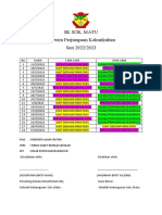 Takwim Perjumpaan Kokurikulum SK Sok