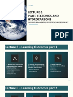 Lecture 6 - Tectonics and Hydrocarbons