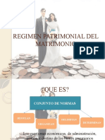 Regimen Patrimonial Del Matrimonio Parte 2