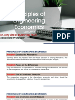 Engineering Economics Principles Lecture