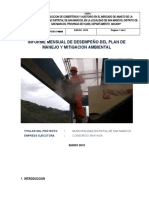 7.0 Informe Ambiental