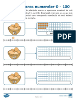 Reprezentarea numerelor 0-100