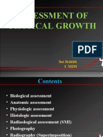 Assessent of Growth