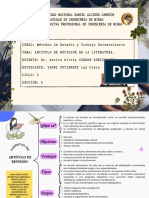 Artículo de revisión: poder ampliar la mente investigando sistemáticamente