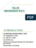 Bonding in Orthodontics: A Comprehensive Guide