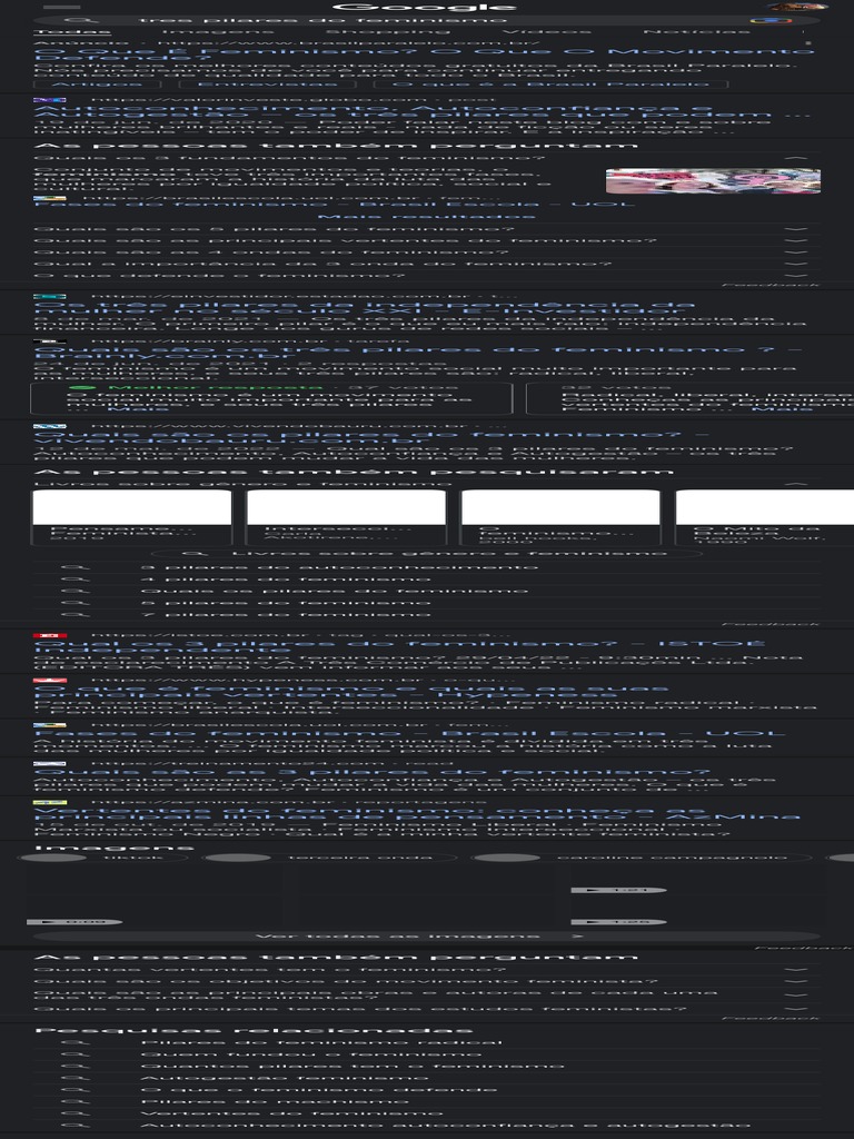 Os três pilares fundamentais do feminismo: autoconhecimento ...