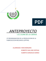 ANTEPROYECTO