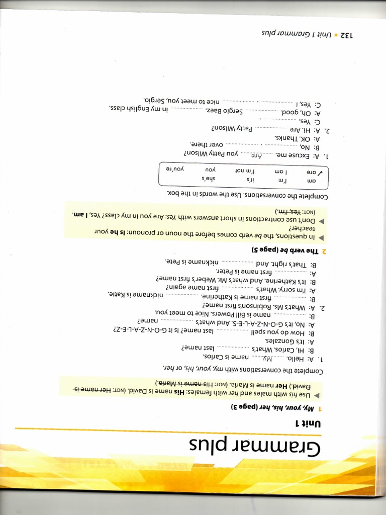 L1 Workbook | PDF