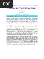 Download Xampp and Php Java Bridge by Mohammad Khaled Saifullah Cdcs SN59546482 doc pdf