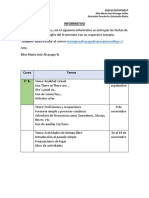 Calendario de Prueba Ingles