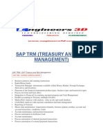 16 Sap TRM (Treasury and Risk Management